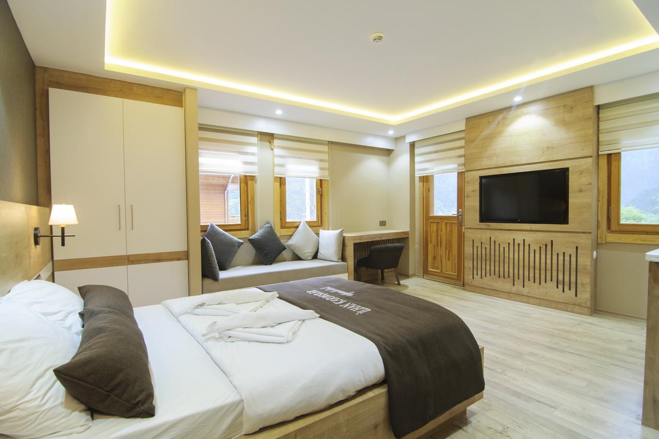 Ilhan Kardesler Apart Hotel Uzungöl Exteriör bild