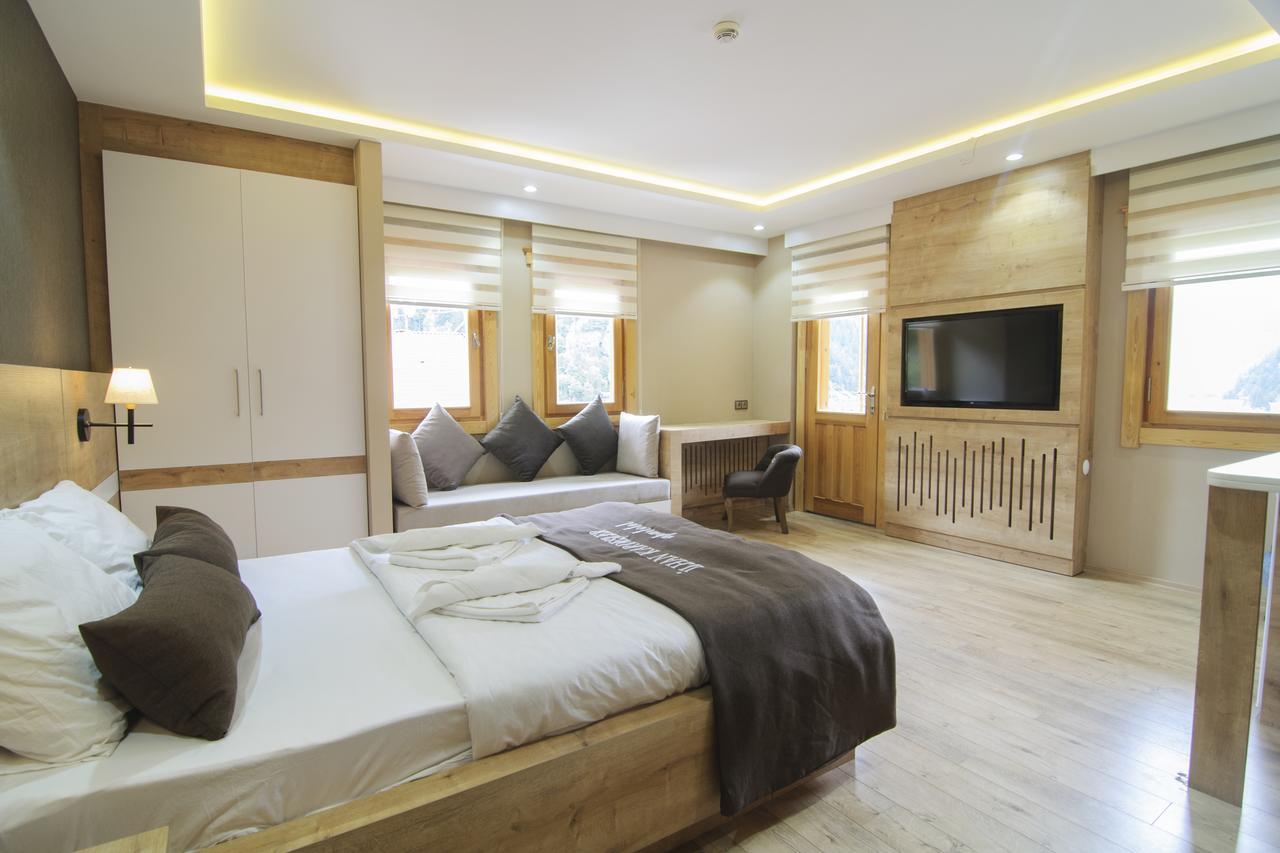 Ilhan Kardesler Apart Hotel Uzungöl Exteriör bild